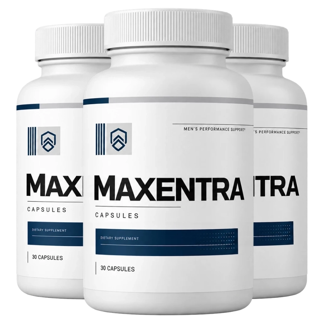 Maxentra 3 bottles package